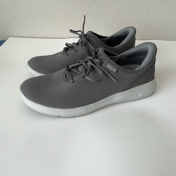 Kizik Madrid hands free sneakers grey 10.5 - Picture 2 of 9